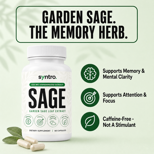 Garden Sage Extract Capsules
